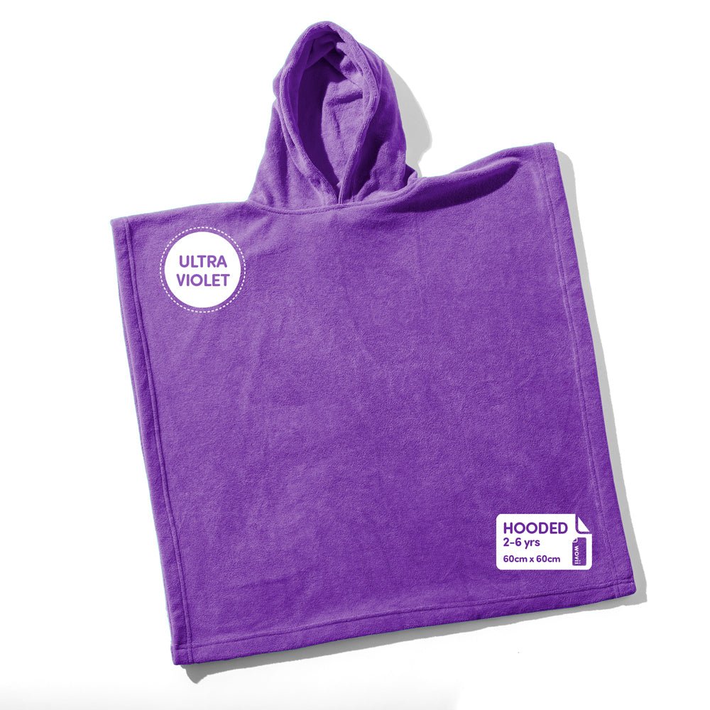 HOODED Wovii Kids Poncho (For ages 2 to 6) - Wovii