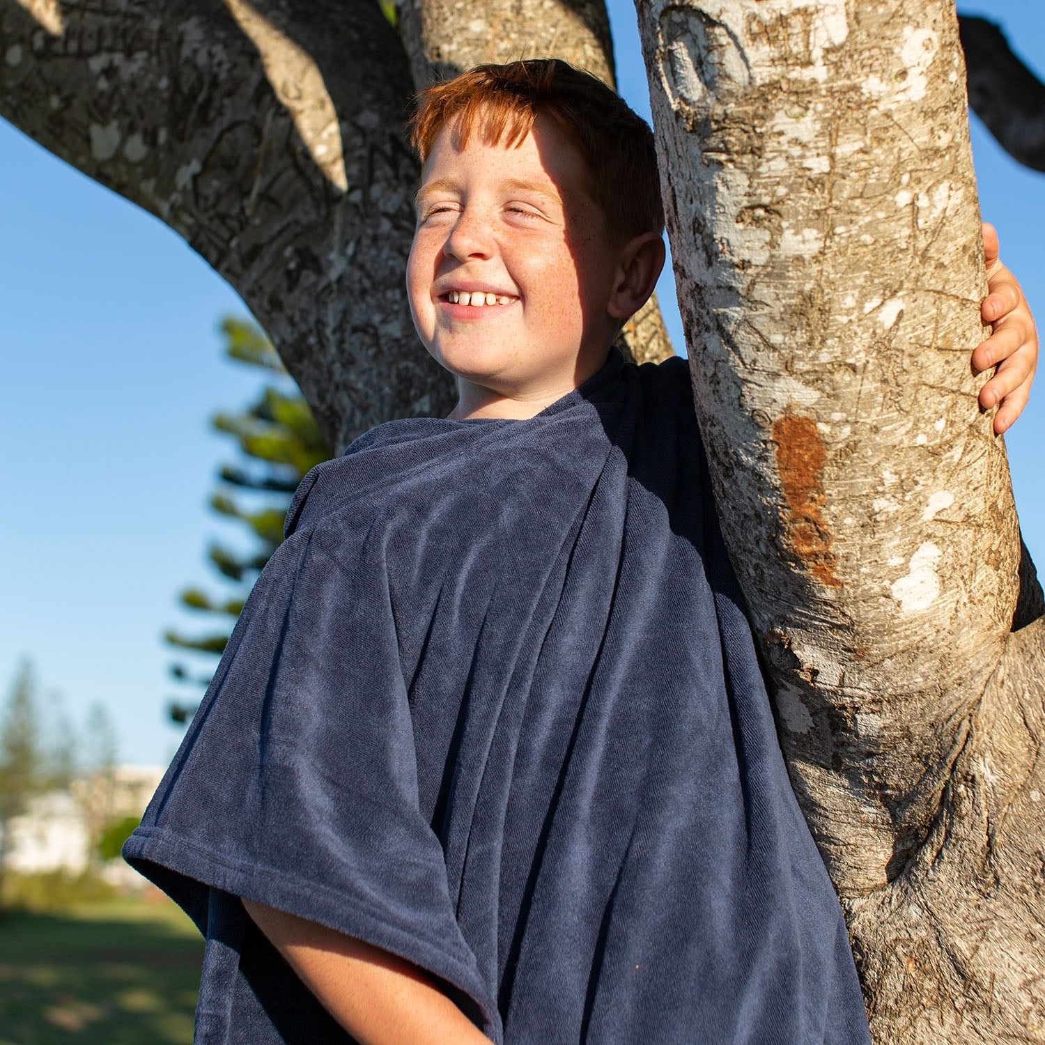 HOODED Wovii Kids Poncho (For ages 7 to 10) - Wovii