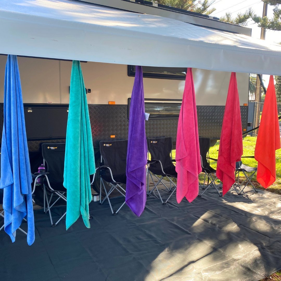 Hit the Road: 5 Reasons Microfibre Towels Are Essential for Caravanners - Wovii