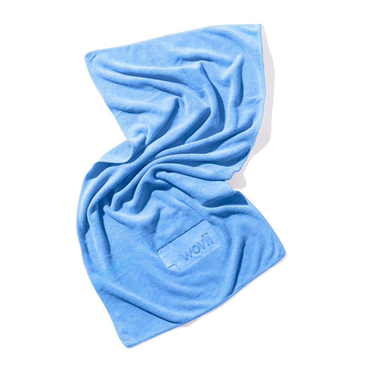 Quick - Dry Hand Towel light blue – Microfibre - Wovii